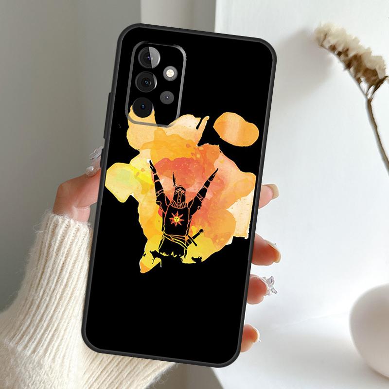 Славь Солнце Dark Souls Для Samsung Galaxy A51 A71 A12 A22 A32 A52 A72 A13 A23 A33 A54 A53 A34 A73 A21S A52S Чехол для телефона