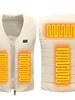 Cross-Border Intelligent Heated V-Neck Vest: Dual-Control, Four-Zone Heating, Unisex Constant Temperature Warm Jacket