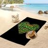 Пляжное полотенце с принтом национальной сборной Бразилии Быстросохнущее Мягкое Полотенце Портативное Большое Прямоугольное Пляжное одеяло для Путешествий Бассейна