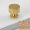 Knurled Cabinet Drawer Knob Gold Drawer Door Handle Simple Door Handle  for Home