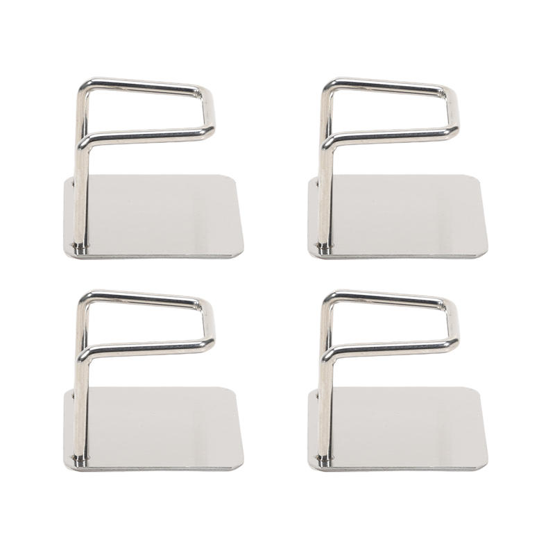 4 шт. Настенный держатель для весов, экономящая место полка для хранения весов для измерения жировой массы тела, с крепежом в комплекте