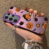 Морозный чехол «Призрак» на Хэллоуин для Samsung Galaxy S25 S24 S23 S22 Ultra S21 Plus S20 FE A73 A72 A71 A56 A55 A54 A53 Акриловая крышка
