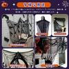 Halloween decorations outdoor 5 pieces decor entrance spider web embellishments haunted house props