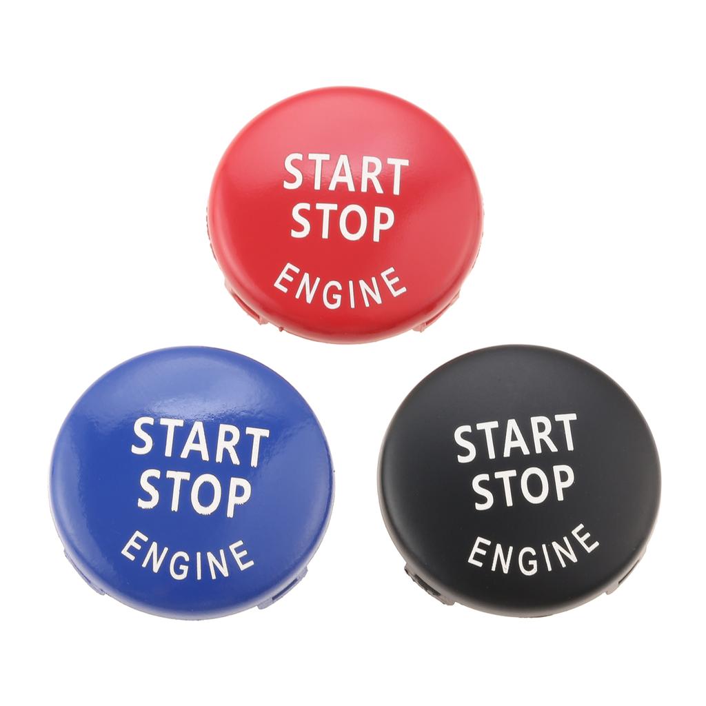 23mm Car Engine Start Stop Switch Button Replace Cover Fit for BMW 1 3 5 Series E87 E90/E91/E92/E93 E60 X1 E84 X3 E83 X5 E70 X6