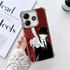 Чехол для телефона Mashle Magic And Muscles Anime с покрытием для Xiaomi Redmi Note 14 15 Pro Plus 13 12 11 11S 11T 10 9S 9 5G Противоударный с воздухом