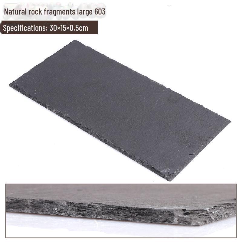 Purple Sand Ceramic Fish Tank Decor - Large, Medium & Small Rock Tiles