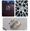 Для Leapmotor B10 B01 C01 C10 C11 C16 Передняя наклейка с логотипом Логотип на колесном диске Логотип на рулевом колесе 3D Персонализированные декоративные наклейки