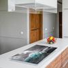 GLASS PROTECTIVE PLATE FOR STOVE 90x52 SEA