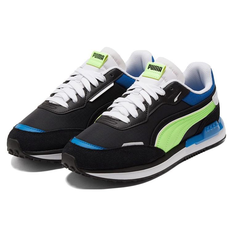 Puma City Rider 'Электрический - Черно-зеленый блик' Мужской 382045-01