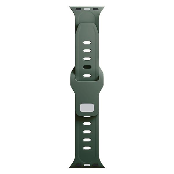 Pasek Silikonowy 3Mk Silicone Watch Strap Do Apple Watch 42/44/45/49Mm Ciemnozielony