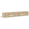 Studio Desk Sonoma Oak 110 x 36 x 19.5 cm Engineered Wood