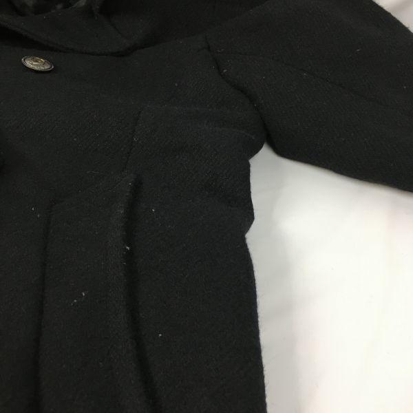 Nano universe Пуховое пальто-бушлат Честер Блузон Черный Размер M Мужское(ИСПОЛЬЗОВАЛ)