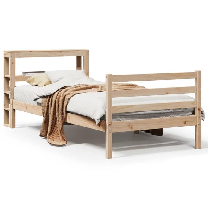 VidaXL Bed Frames Without Mattress 90x200 Cm Solid Pine Wood 3305820