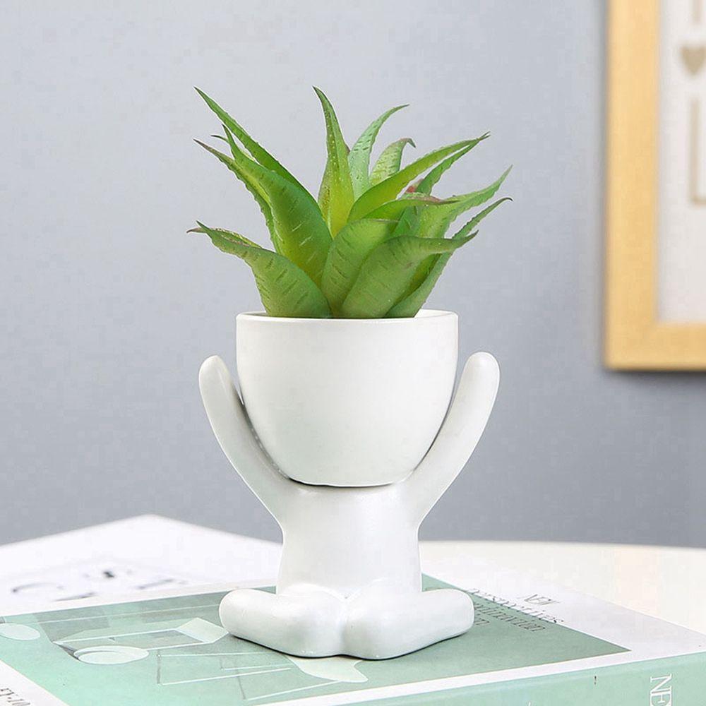 Ceramic Vase Succulent Plant Pot Table Decoration Plant Pot Flower Pot Home Decor Garden Supplies