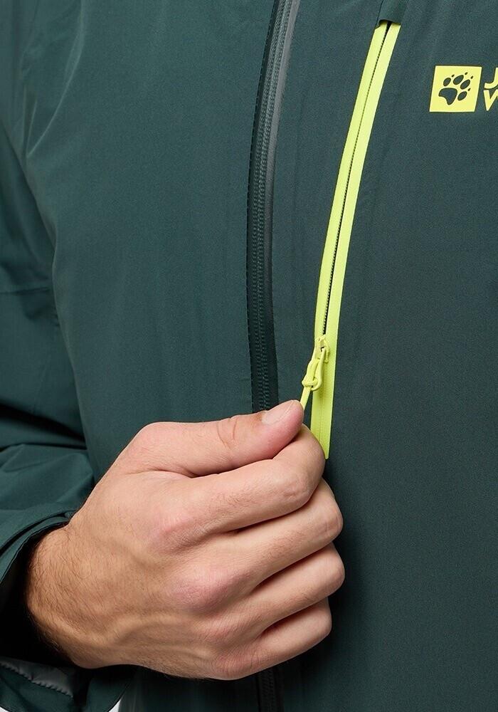 Куртка Jack Wolfskin Eagle Peak 2L Jacket M (A61823) черная олива