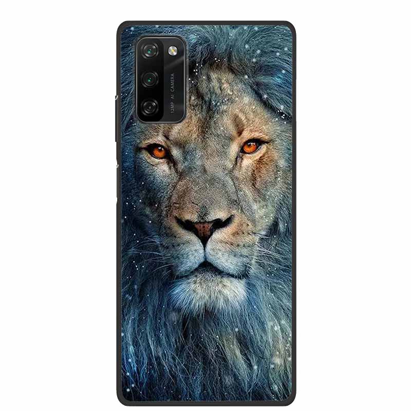 Для Blackview A100 Чехол Животные Мягкий Силикон ТПУ Чехлы для Телефона Задняя Крышка для BlackviewA100 Волк Ударопрочный Защитный Бампер Capa