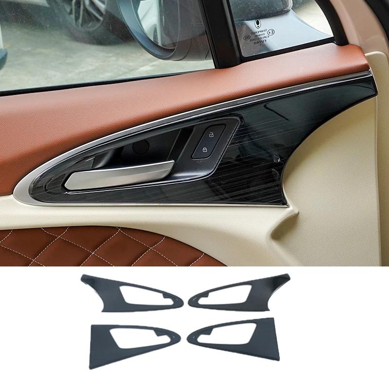 For GWM ORA Good Cat steel Interior Accessories Gear Panel Front water cup door handle bowl windows rise Cover Trim
