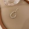 PONYKISS 925 Sterling Silver Flower Ball Long Tassel Chain Adjustable Pull Ring for Women Index Finger Ring Trendy Fine Jewelry