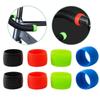 2Pcs Silicone Bicycles Handlebar Tape Plug Fixed Rings Bike Handlebar Strap Tape Fixing Silicone Rings Nonslip Sleeve