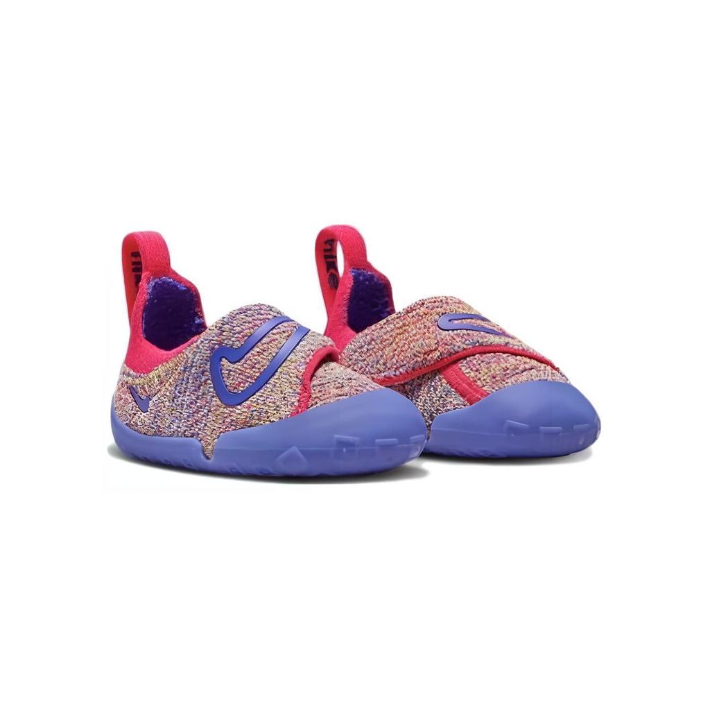 Nike Swoosh 1 TD Siren Red Game Royal Baby Sneakers Multi-Color Sail Vivid-Sulfur FB3244-100