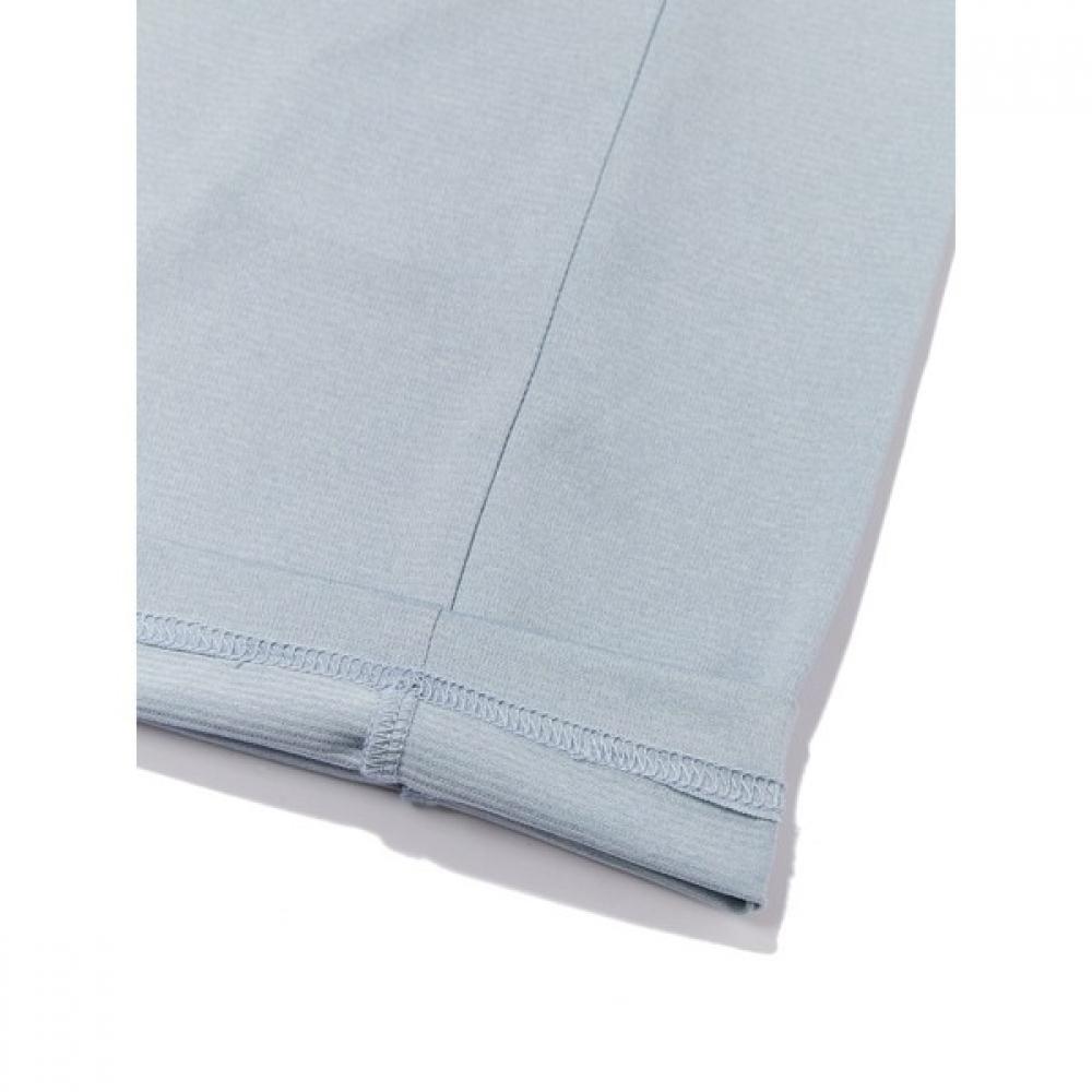 Eider Мужская футболка с длинным рукавом и молнией в стиле поп-меланж Dmp23285