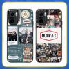 Чехол для телефона Band Morat Balas perdidas для Redmi 13 12 13c 12c Note 13 Pro Plus 11 12 Pro 10 12s 11s Закаленное стекло