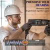 Wired Bluetooth Headset Hearing Protection Sound Isolation Earbuds Ear Plugs  Construction Sites