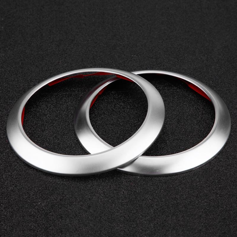 2 шт., боковая крышка кондиционера, серебристая хромированная накладка для Mercedes Benz E Class W213 2016 2017