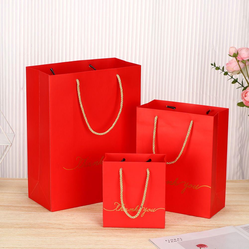Birthday Wedding Thank You Handbag Gift Boxes Paper Bags Package Bag
