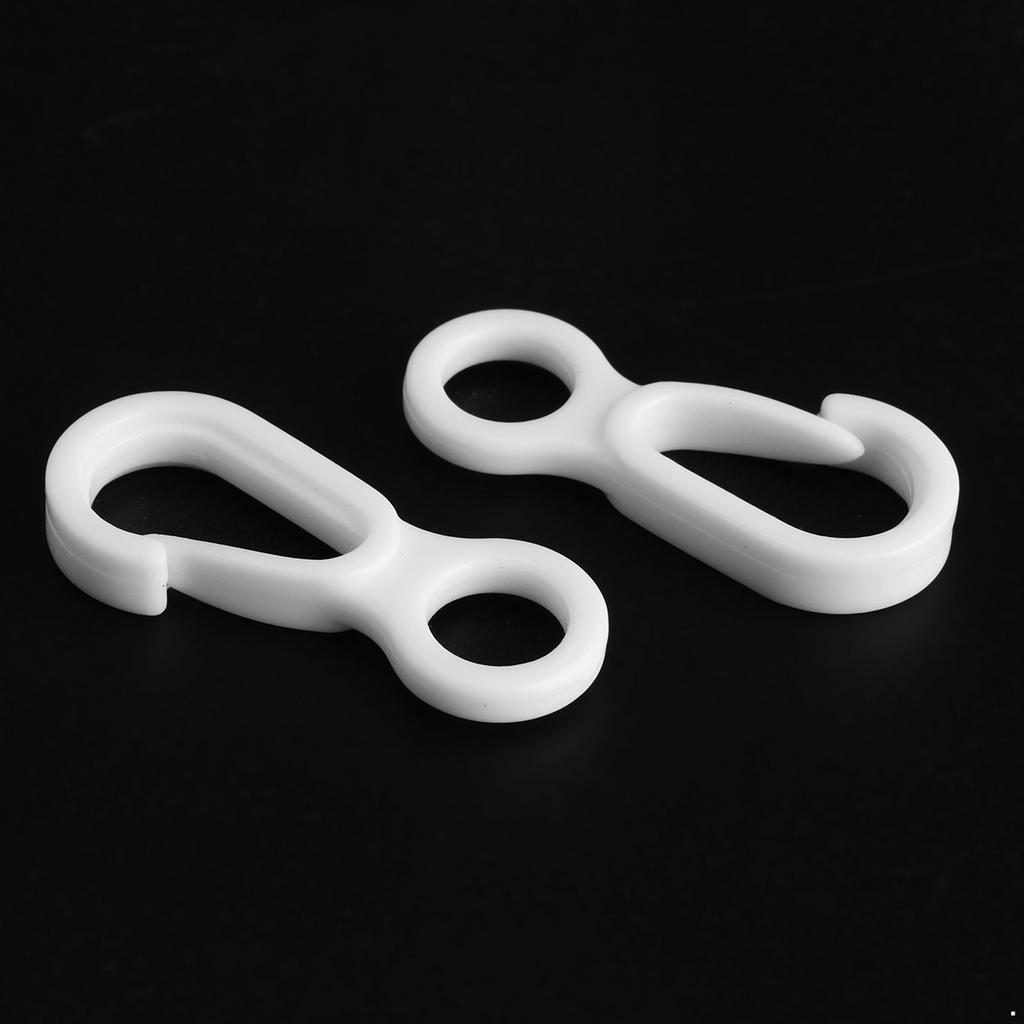 10/50/100 шт. нейлоновые пластиковые маленькие крючки для флагштока с прочными пряжками для рюкзака