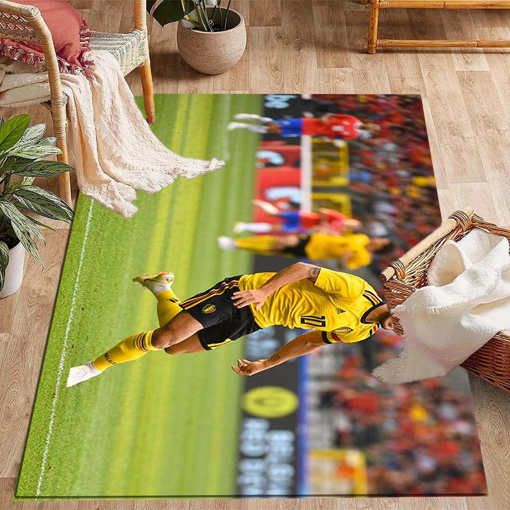 Eden Hazard Chelsea Fc Carpet Design for Playrooms Bedrooms Living Rooms Study room Antislip Carpet Decorate Offices Best for Christmas