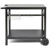 Desserte pour plancha - LIVOO - GS130 - Plateau 85 x 50 cm - Convient pour les planchas 2, 3 ou 4 brûleurs - Finition métal