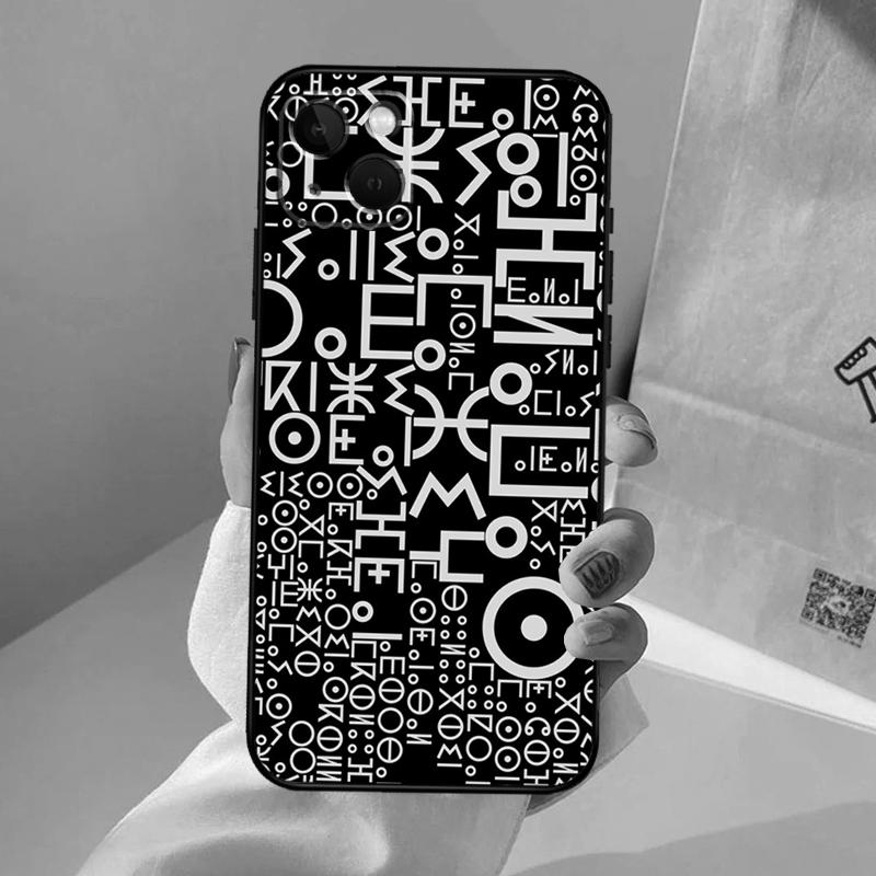 Амазигский символ Берберская академия Чехол для телефона Для iPhone 17 Air 16 15 13 11 12 14 Pro Max 13 12 mini 15 16 Plus 16e Чехол Coque