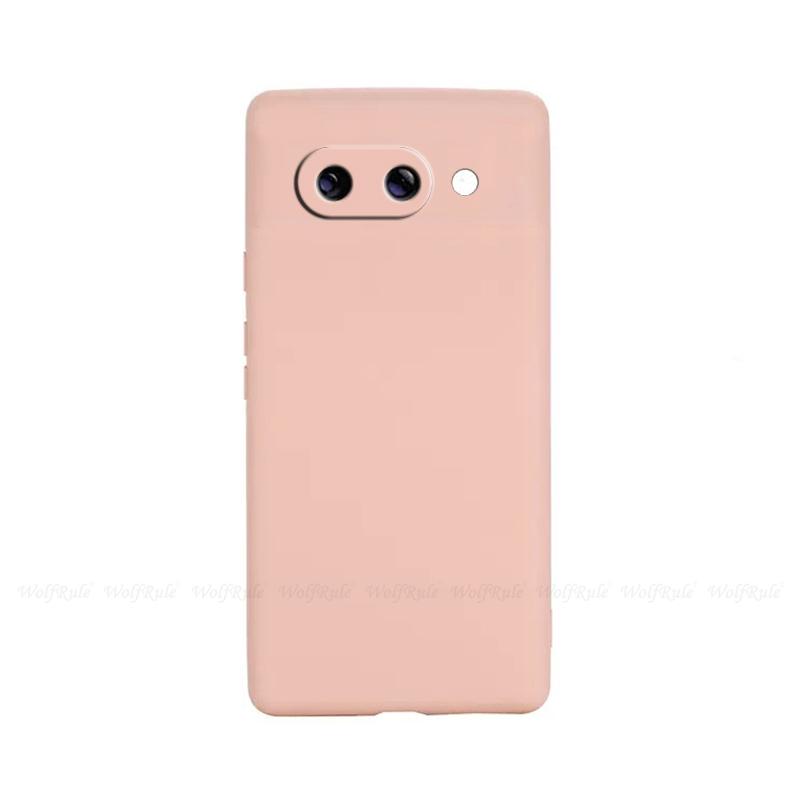Для чехла Google Pixel 9A Чехол Google Pixel 9 Pixel9 Pro XL 9A Capas Бампер Противоударный Жидкий Силикон ТПУ Мягкие Чехлы Pixel 9A