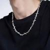 Панк Шипы Цепь Ожерелье для Мужчин Уличная Мода Колючая Проволока Шиповник Парни Хип-Хоп Харадзюку Вечеринка Хэллоуин Украшения