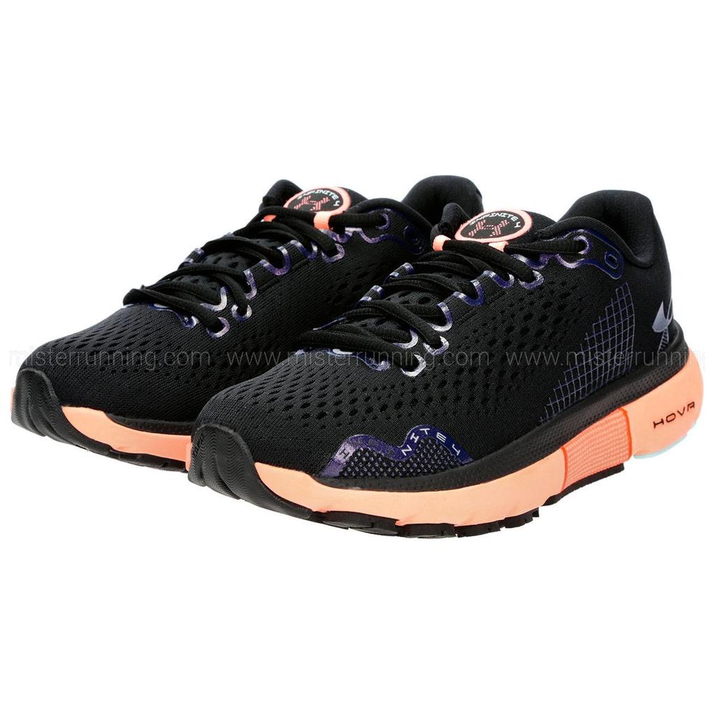 Under Armour HOVR Infinite 4 Черные женские кроссовки Lunar Coral 3025454-001