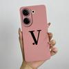 Чехол для Tecno Camon 20 Pro 4G Милые начальные буквы Жидкий мягкий силиконовый чехол-оболочка для tecno camon 20 pro CK7n CK6 CK6n Coque