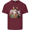 A Cute Cat With a Present Christmas Xmas Unisexs Light Cotton TShirt