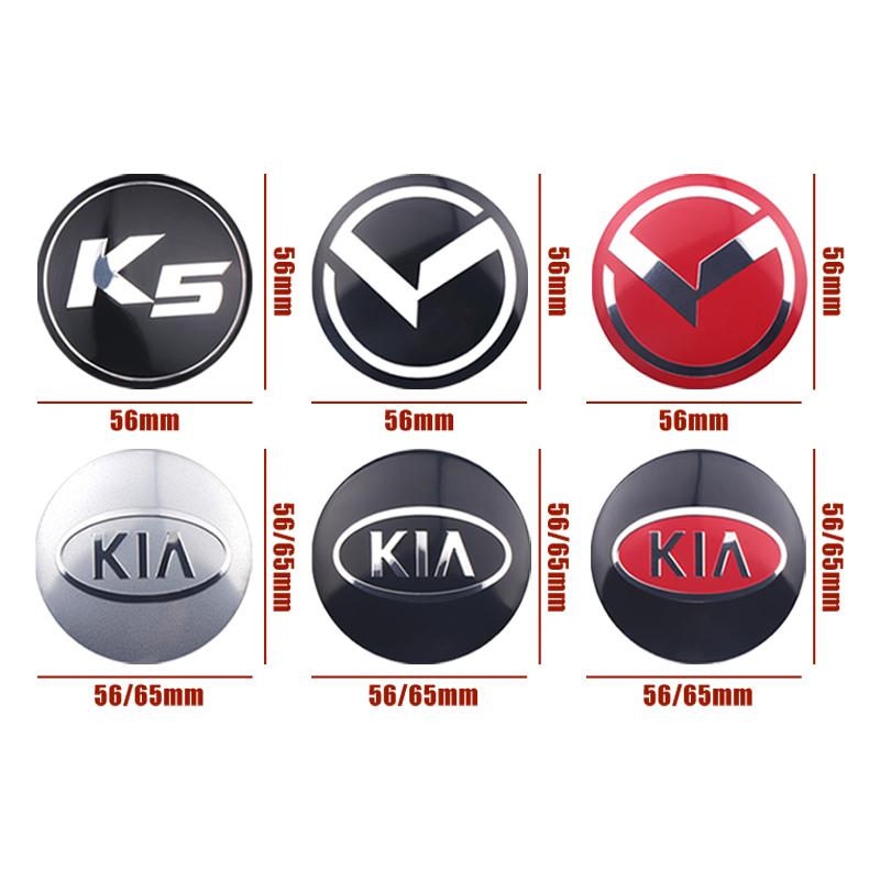56/65 мм Колпачки ступицы колеса автомобиля Наклейки Значок Крышка Для KIA Sportage Ceed RIO Picanto Sorento K2 K3 K5 K7 EV6 KX3 Soul Seltos