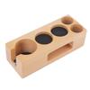 5 Hole Coffee Tamping Station Non-Slip Design Espresso Tamping Station  For Cafes