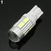 2 шт. T10 10SMD светодиодный светодиодный 5630/5730 автомобильный указатель поворота салонный светильник лампа