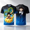 2026 Dragon Ball Малыш Гоку и Шенрон #7 Футболка-майка 3D Печать Аниме Футболка Дышащая Спортивная одежда для Мужчин Женщин Фанатов Уличная одежда Топ