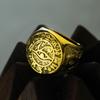 Ретро персонализированное кольцо в виде глаза фараона Древнего Египта для мужчин в стиле панк, модное кольцо из нержавеющей стали, анкх, крест, байкерское ювелирное изделие, амулет