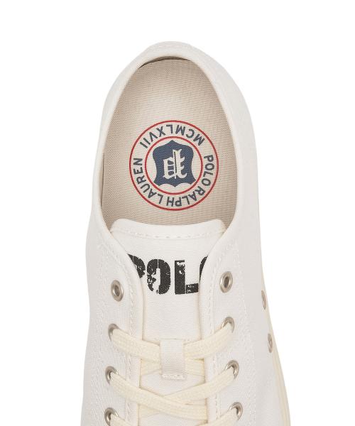 [Polo Ralph Lauren] Amin Canvas Low Top Sneakers MAPSFTW0CT20504-100