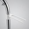Sink Rag Storage Rack Kitchen Faucet Holder, Space Saving Double Rod Hanger, Durable PLA Dishcloth Drying Hanger Adjustable Snap on for Towels