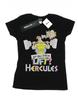 Женский/дамский Геркулес Вы вообще поднимаете? Хлопковая футболка