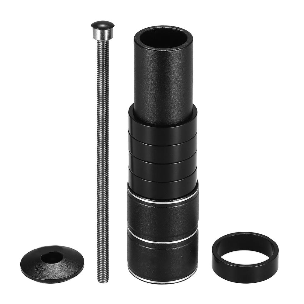 Aluminum Alloy Bike Fork Stem Riser Extender Extension Bicycle Cycling Bike Stem Head Up Raiser Handlebar Riser Adaptor