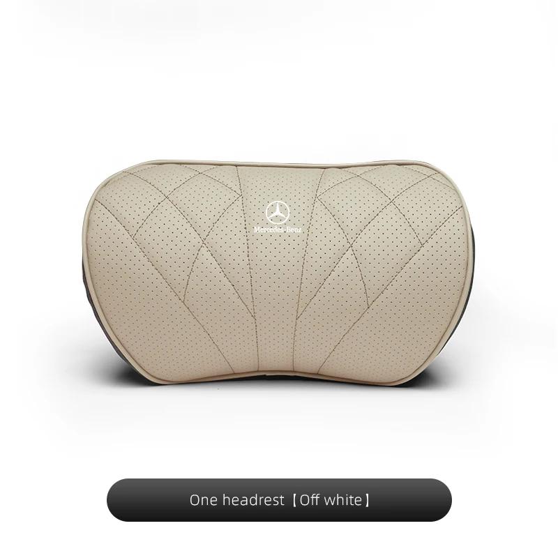 GLC GLB Car Head Pillow Neck Support Auto Seat Covers Headrest For Mercedes Benz AMG W206 W204 W205 W212 W213 W221 W222 W223 W2