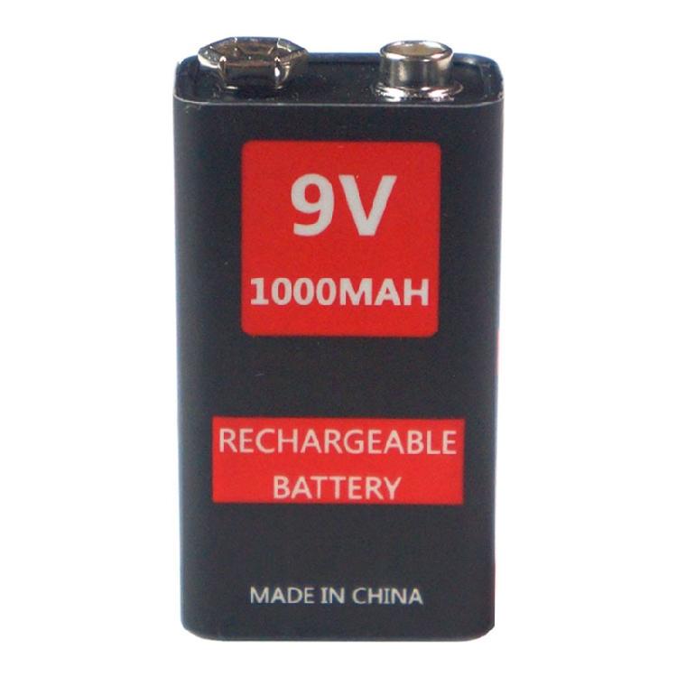 9 Volt Li-ion 1000mah Lithium Battery for RC Helicopter Model Microphone Toy
