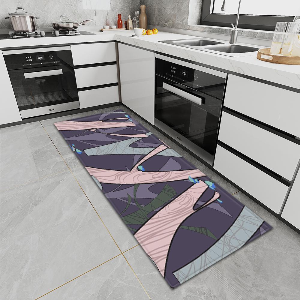 Кухонный коврик Коврик для входной двери Спальня Коридор Ванная комната Дверной коврик Гостиная Ковер